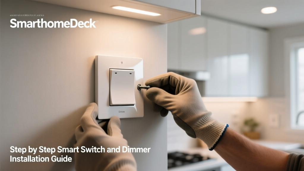Step by Step Smart Switch and Dimmer Installation Guide