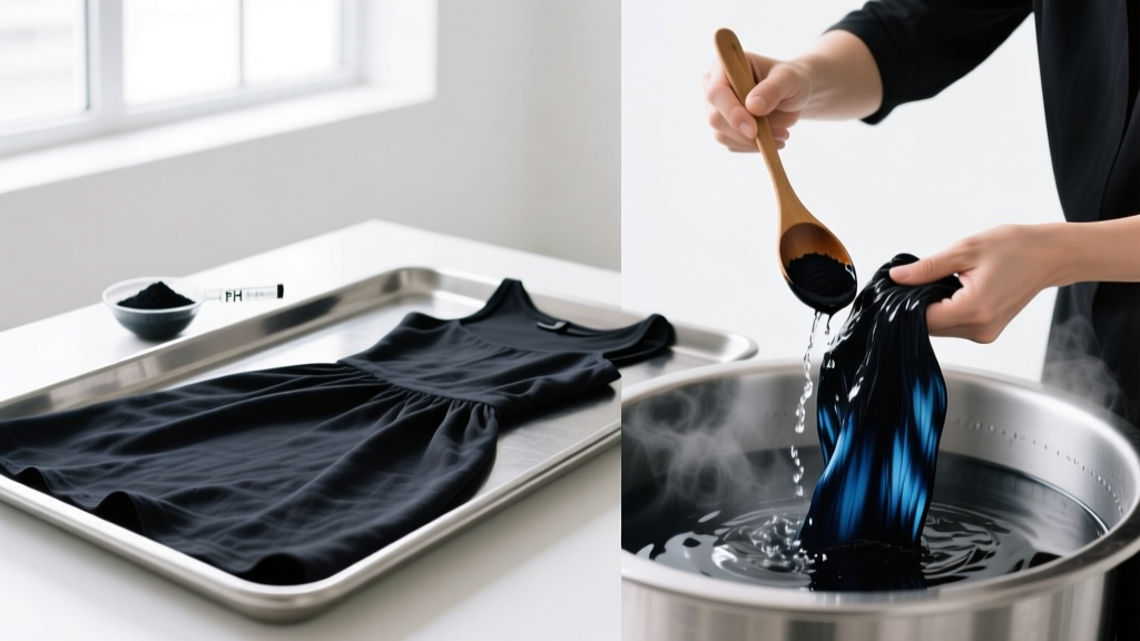 How to Dye a Dress Black: Pro Textile Guide