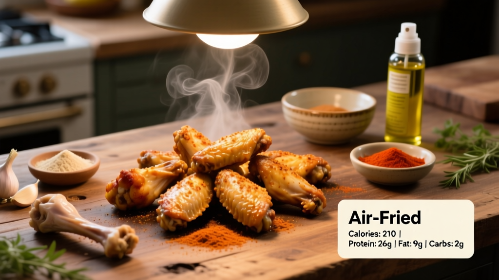 Air Fryer Chicken Wings Nutrition Facts