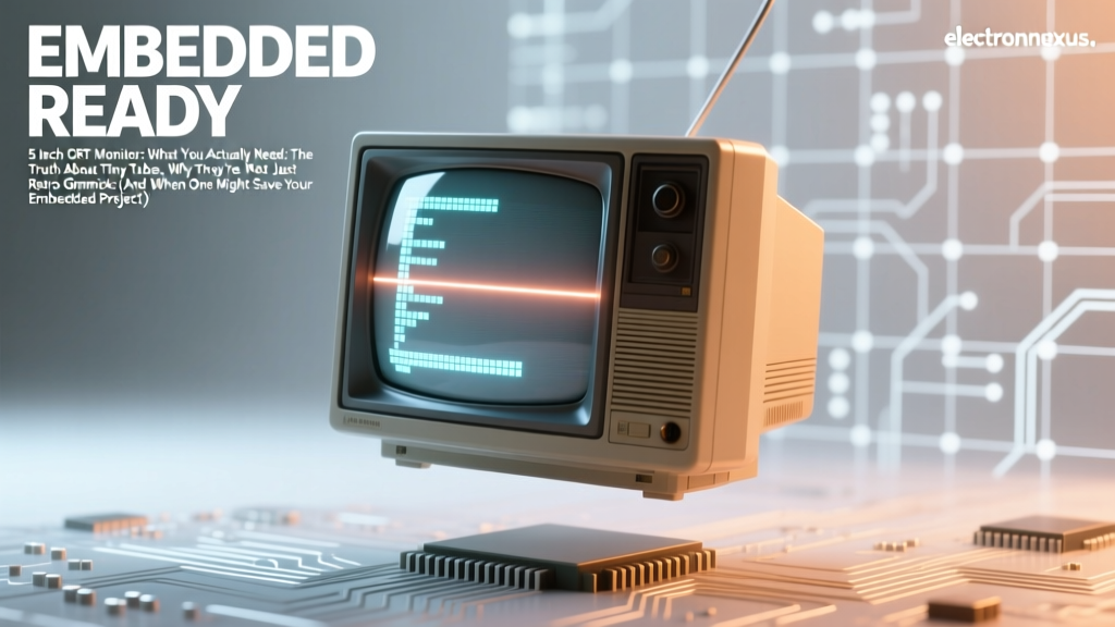 5 Inch CRT Monitor What You Actually Need: The Truth About Tiny Tubes, Why They’re Not Just Retro Gimmicks (And When One Might Save Your Embedded Project)