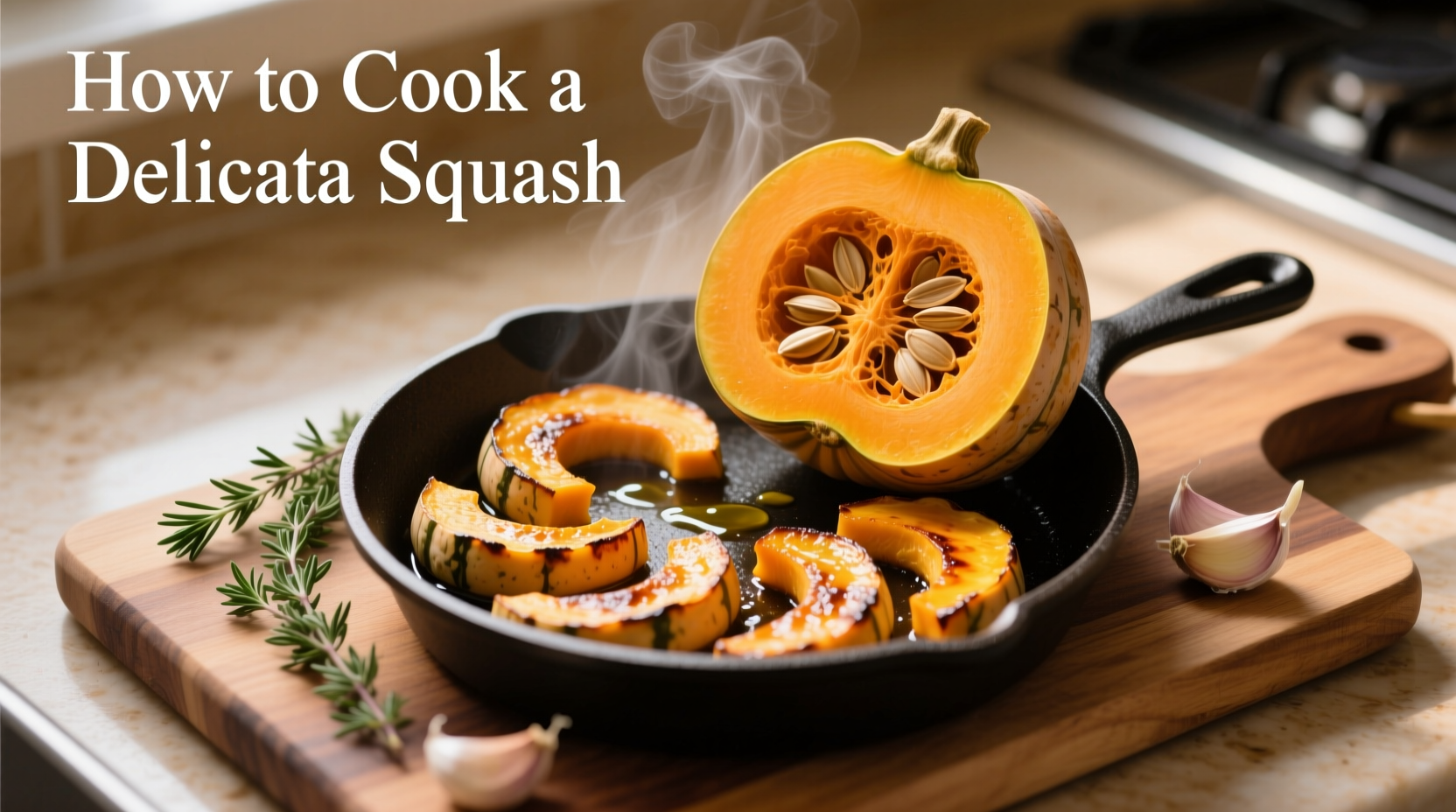 how to cook a delicata squash