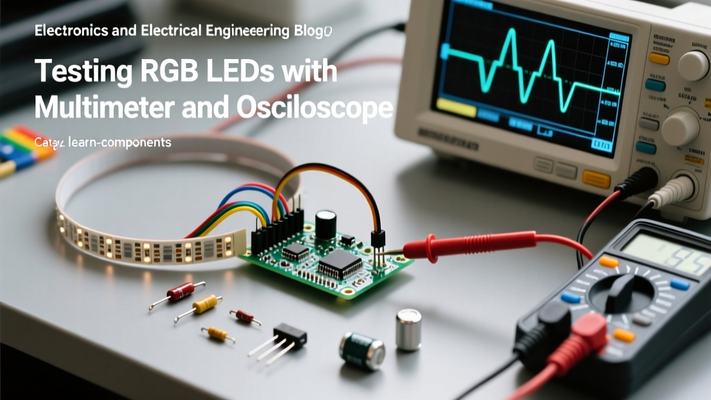 Testing RGB LEDs: Multimeter and Oscilloscope Measurement Guide