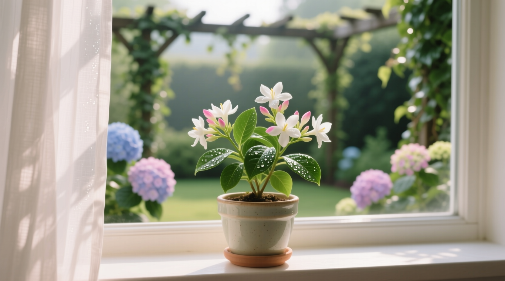 small jasmine plant