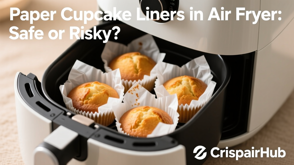 Paper Cupcake Liners in Air Fryer: Safe or Risky?