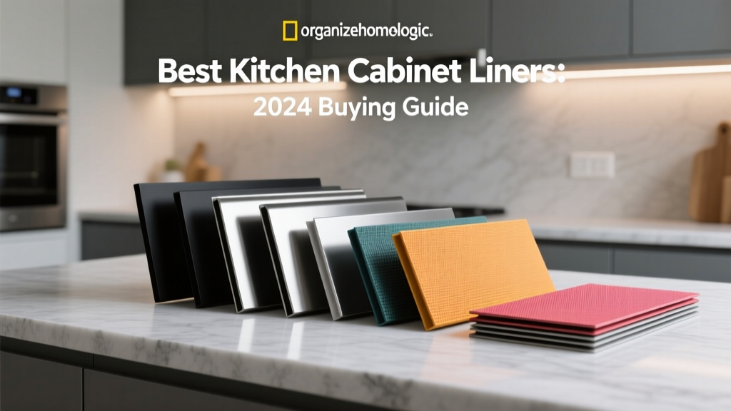 Best Kitchen Cabinet Liners: 2024 Buyer's Guide