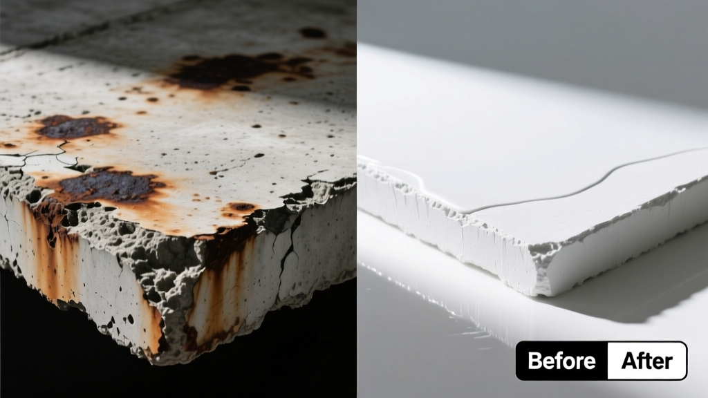 How to Remove Rust from Concrete Surfaces Safely