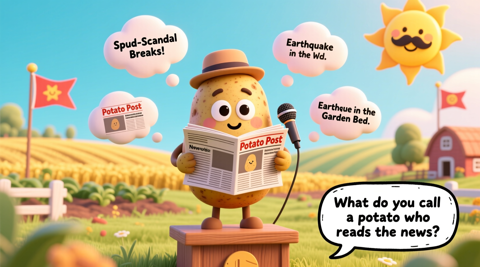 A News Spud: Potato Who Reads the News Explained
