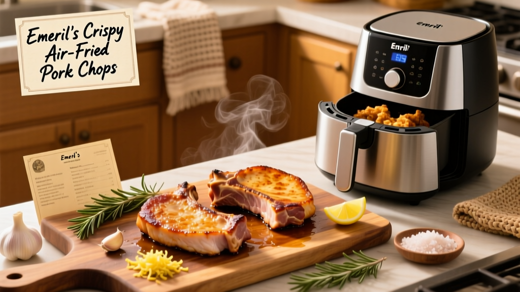 Emeril Air Fryer Pork Chop Recipe (Crispy & Juicy!)
