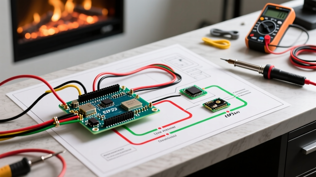 Electric Fireplace Wiring Diagram & Installation Planning