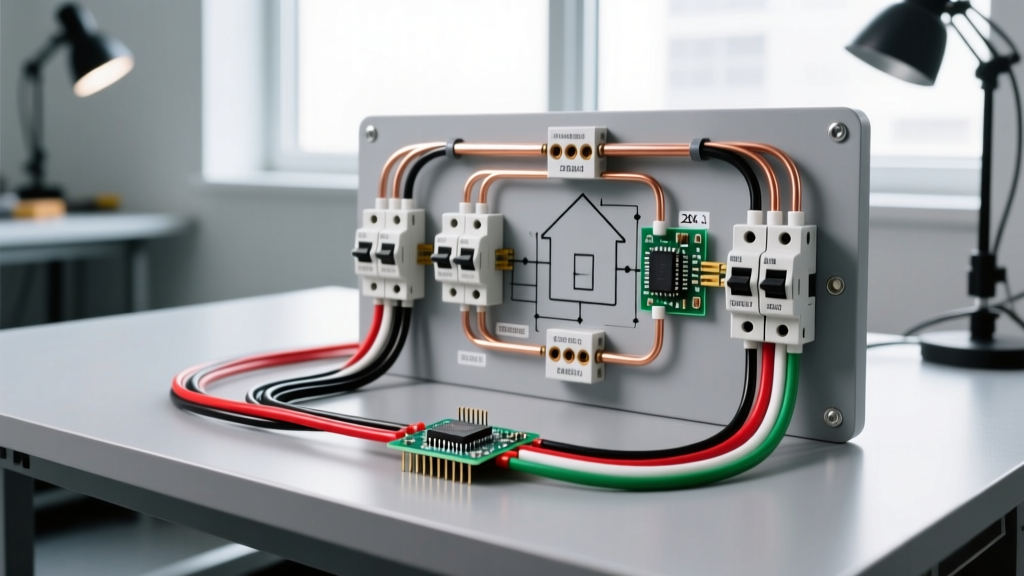 Designing a Diagram of House Wiring Circuit: 20A Parallel Topology & Sizing