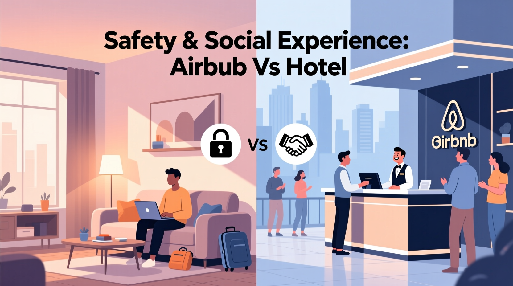 airbnb vs hotel for solo travel which feels safer and more social