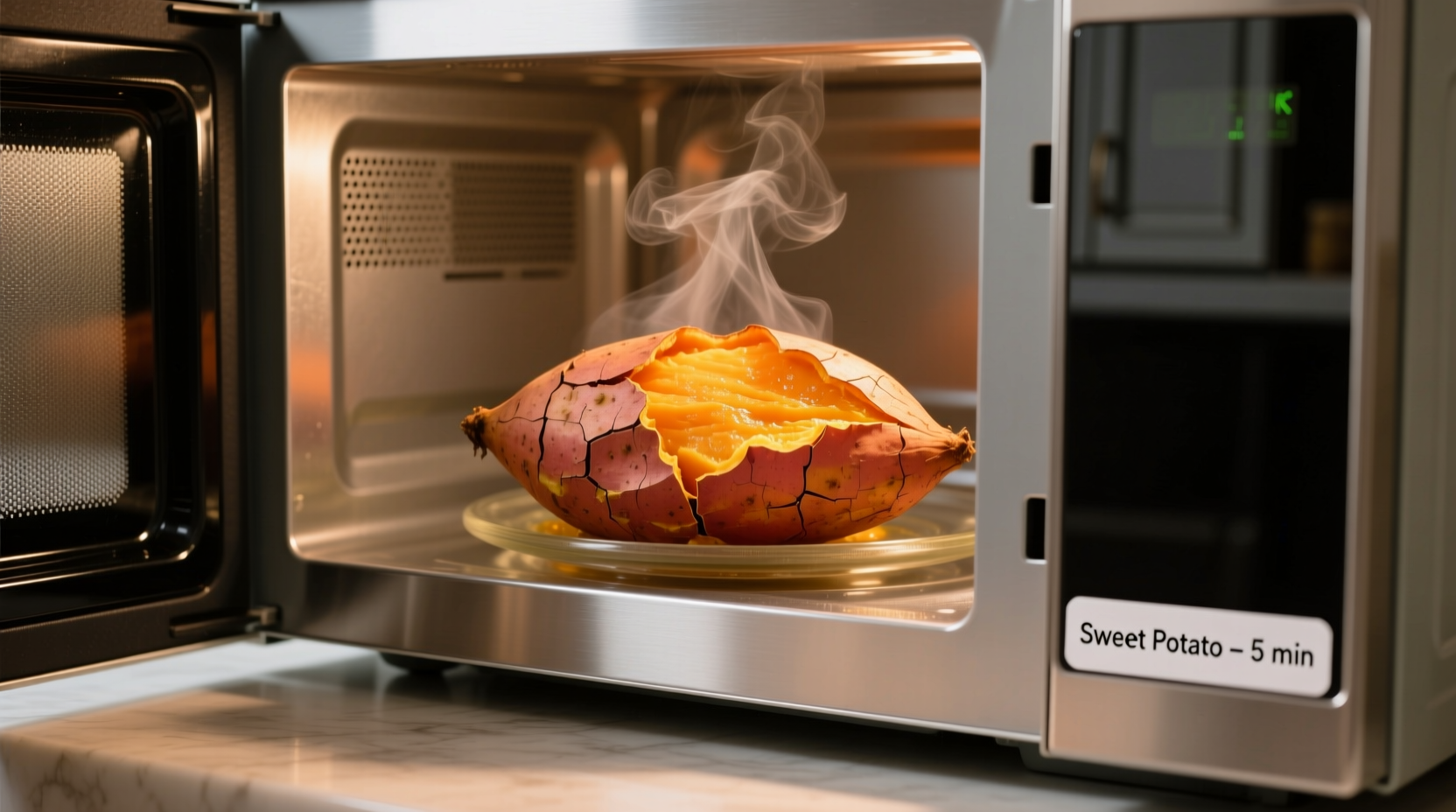 Microwave Sweet Potato: Perfect in 5-8 Minutes (Step-by-Step)