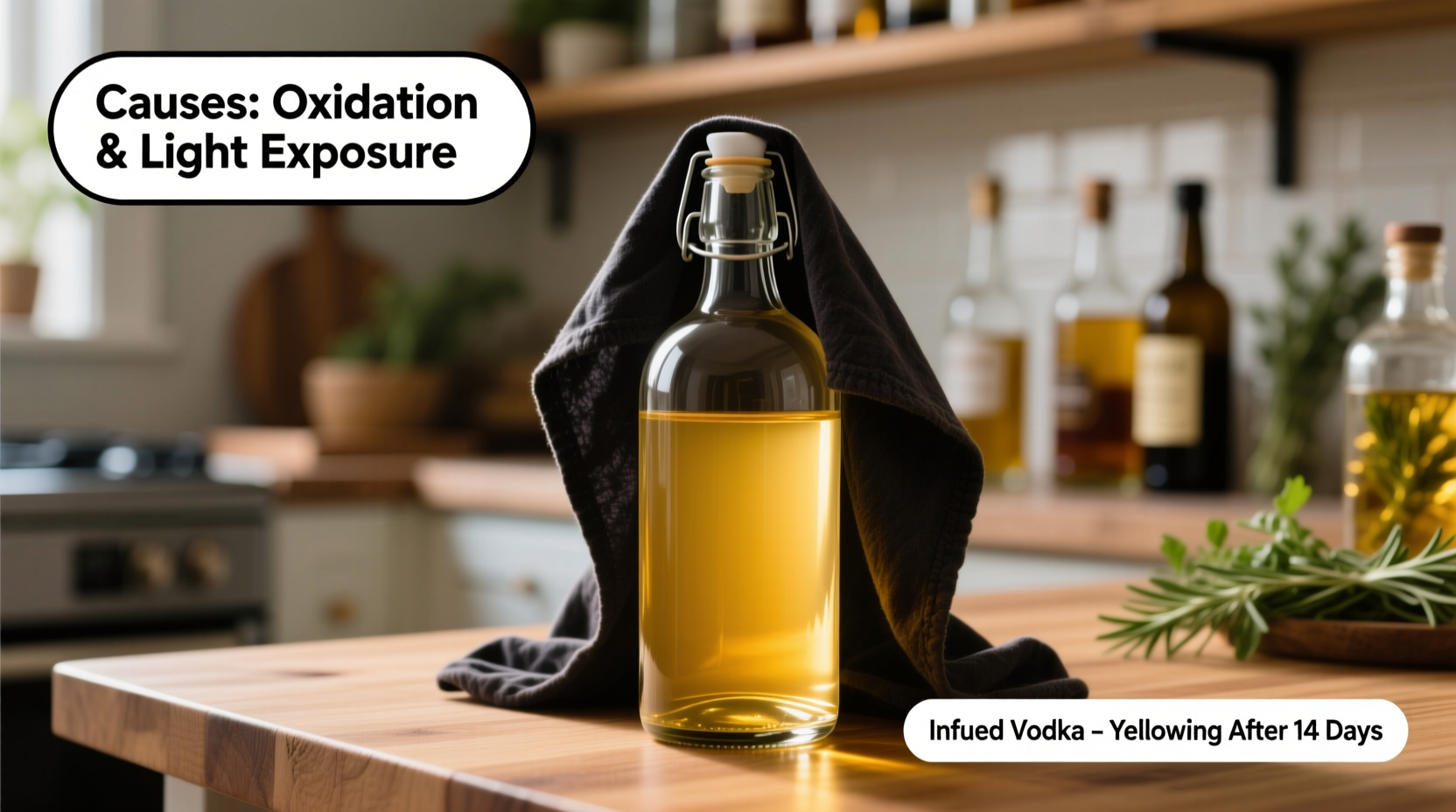 Why Does My Infused Vodka Turn Yellow After Two Weeks Causes And Light ...