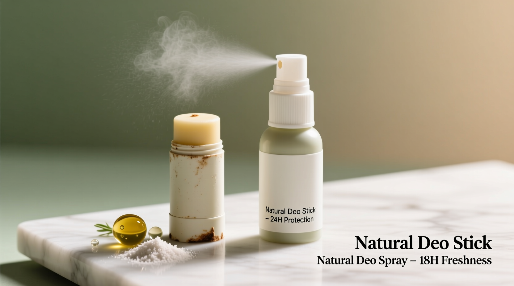 natural deodorant sticks vs sprays which keeps odor at bay longer