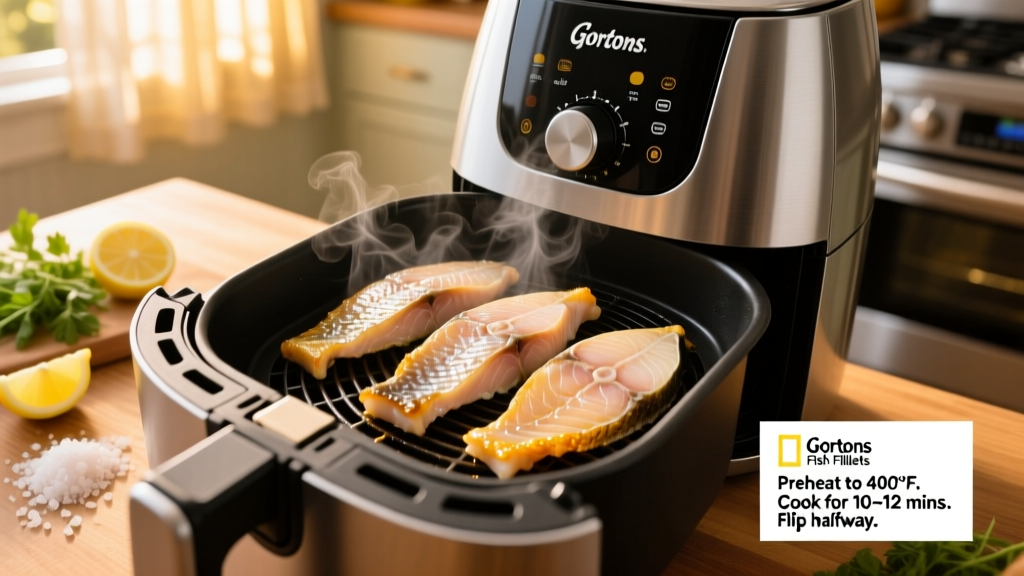 Air Fryer Gorton's Fish Fillets: Crispy & Perfect