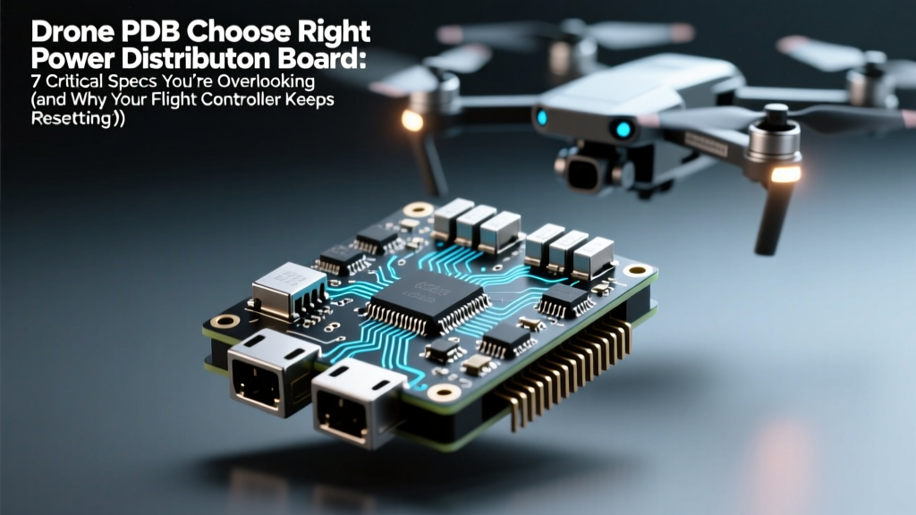 Drone PDB Choose Right Power Distribution Board: 7 Critical Specs You’re Overlooking (and Why Your Flight Controller Keeps Resetting)