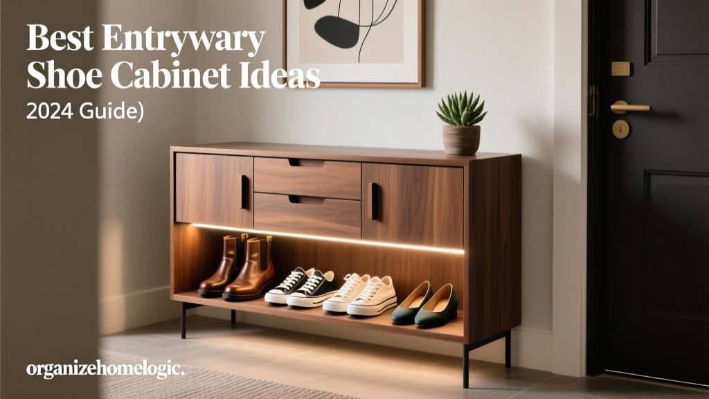 Best Entryway Shoe Cabinet Ideas (2024 Guide)