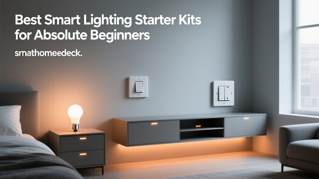 Best Smart Lighting Starter Kits for Absolute Beginners