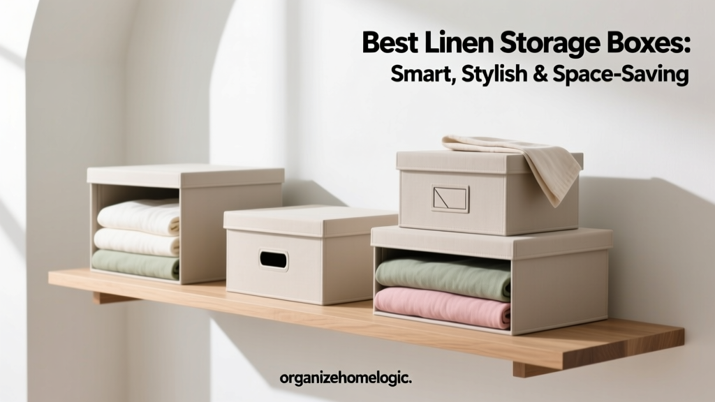 Best Linen Storage Boxes: Smart, Stylish & Space-Saving