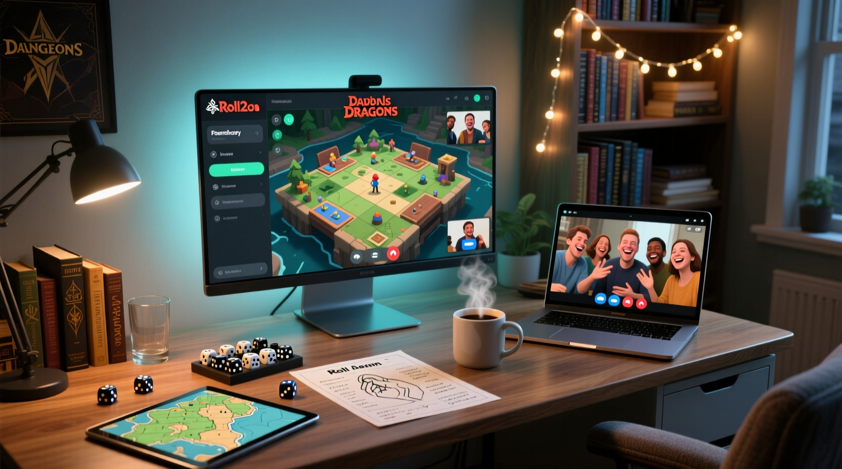 how to take your tabletop dungeons dragons game onlin