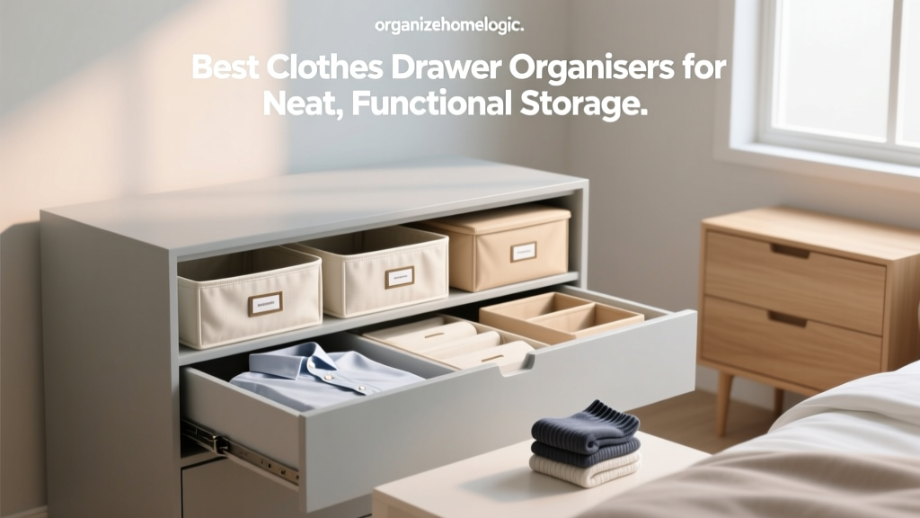 Best Clothes Drawer Organisers for Neat, Functional Storage