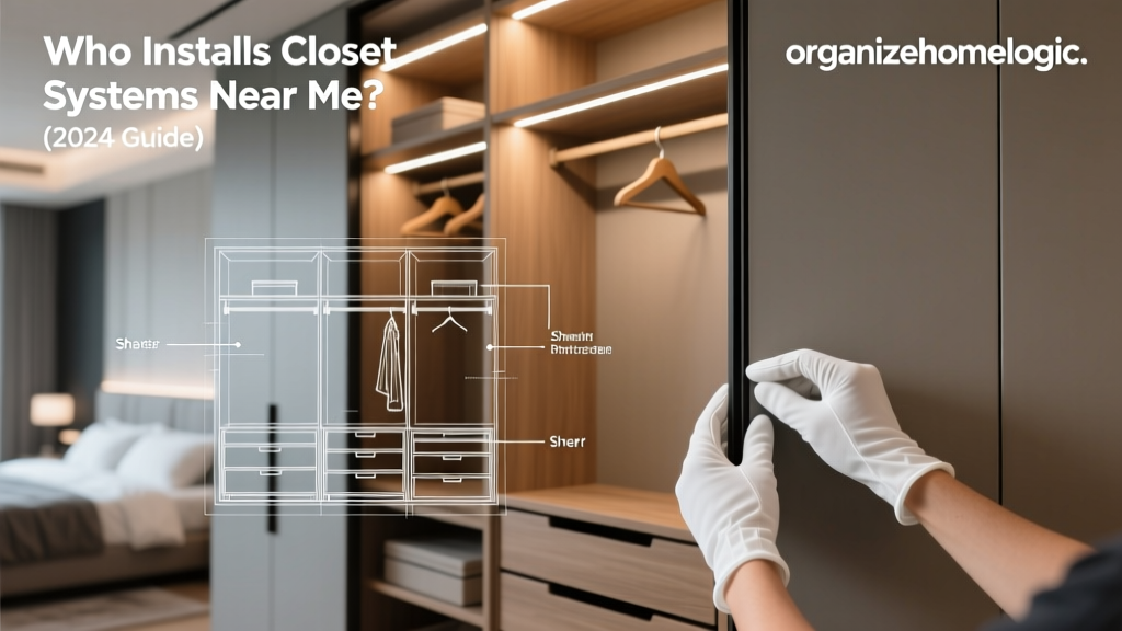 Who Installs Closet Systems Near Me? (2024 Guide)