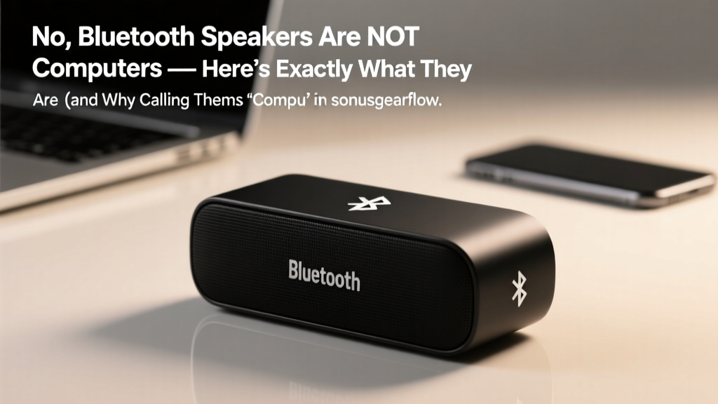 Bluetooth Speakers Are Not Computers—Here’s Why