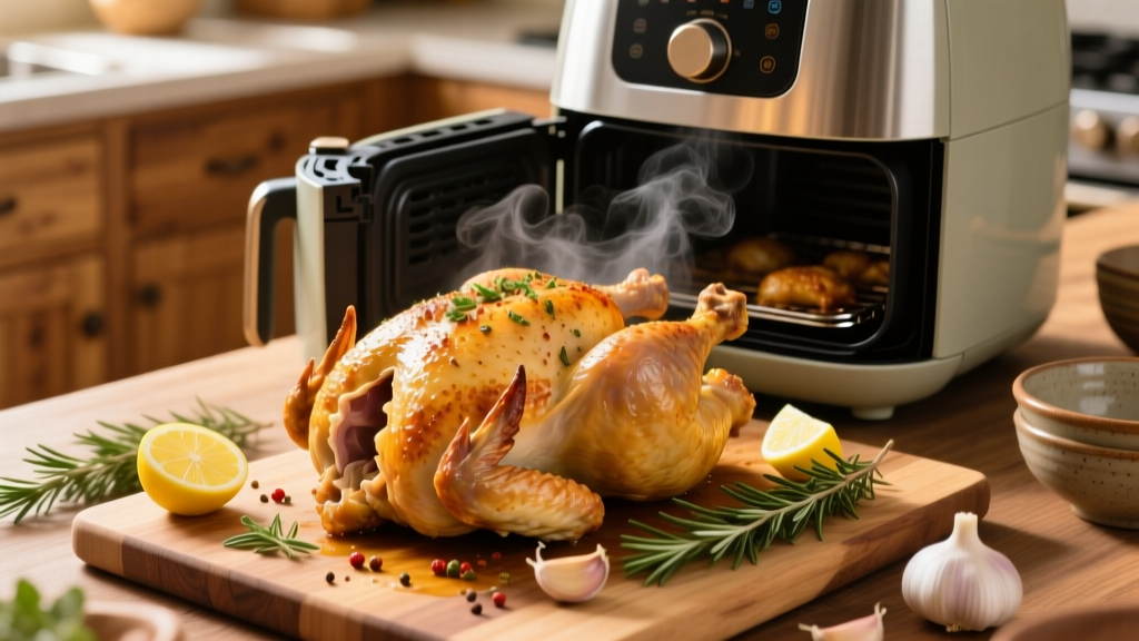 Air Fryer 3-Pound Chicken: Crispy & Juicy Every Time