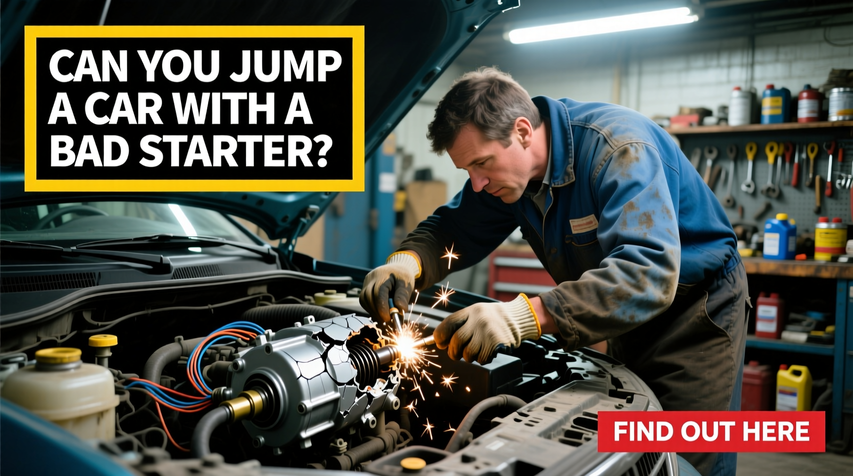 can you jump a car with a bad starter