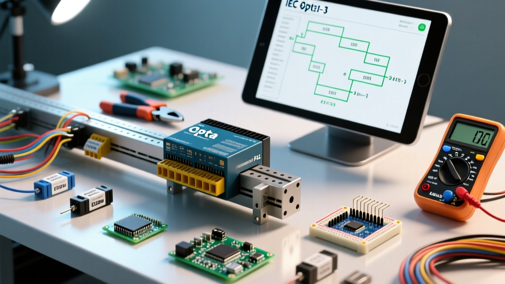 How to Wire and Program the Arduino Opta PLC for Automation