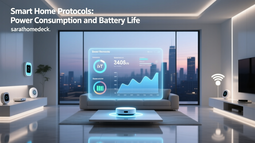 Smart Home Protocols: Power Consumption and Battery Life