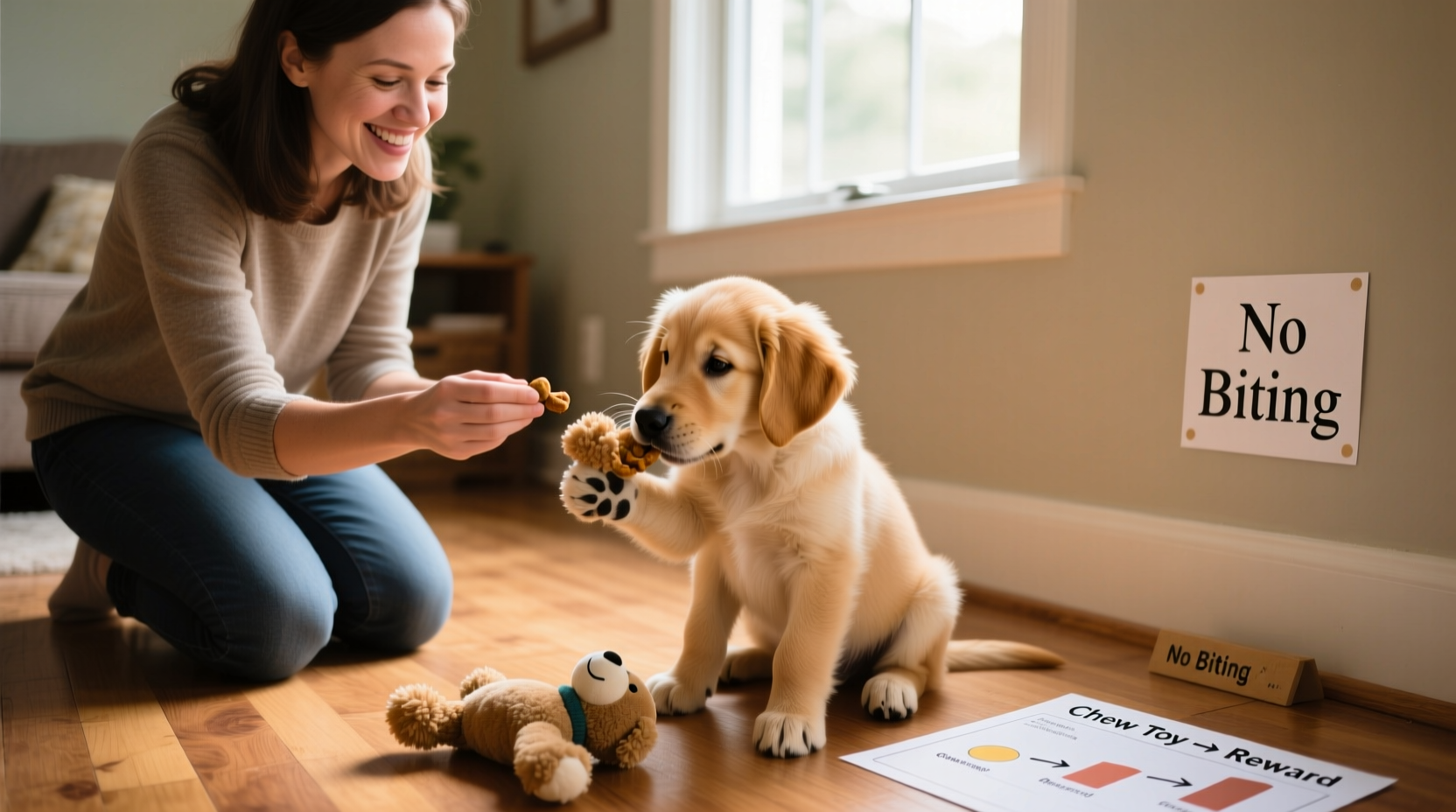 how to train a puppy not to bite proven gentle techniques