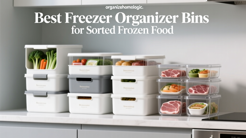 Best Freezer Organizer Bins for Sorted Frozen Food