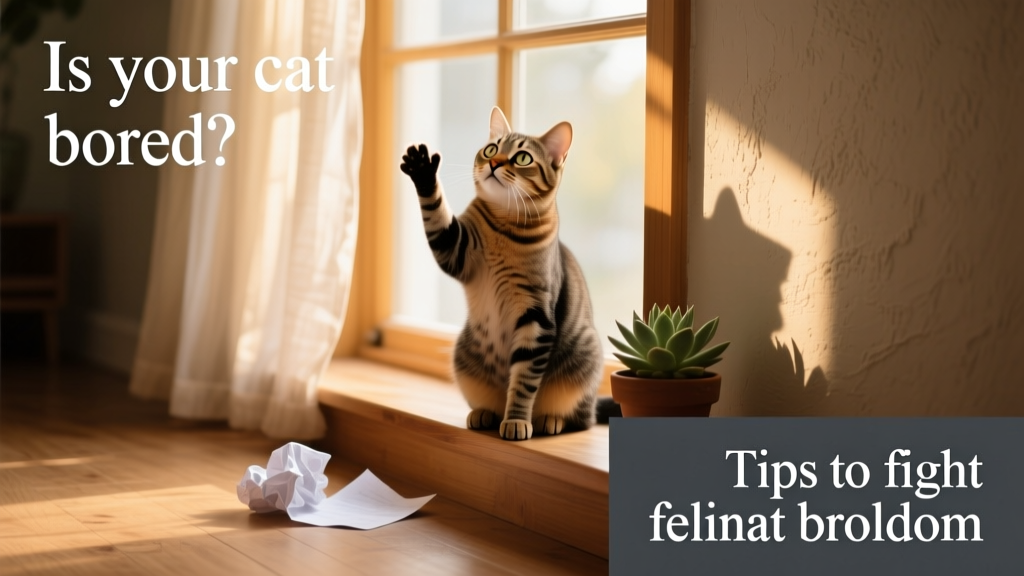 Is Your Cat Bored? Tips to Fight Feline Boredom