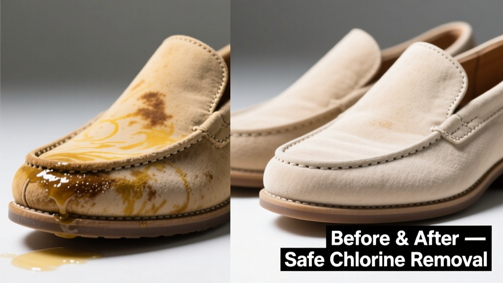 How to Remove Pool Chlorine from Suede Shoes Safely