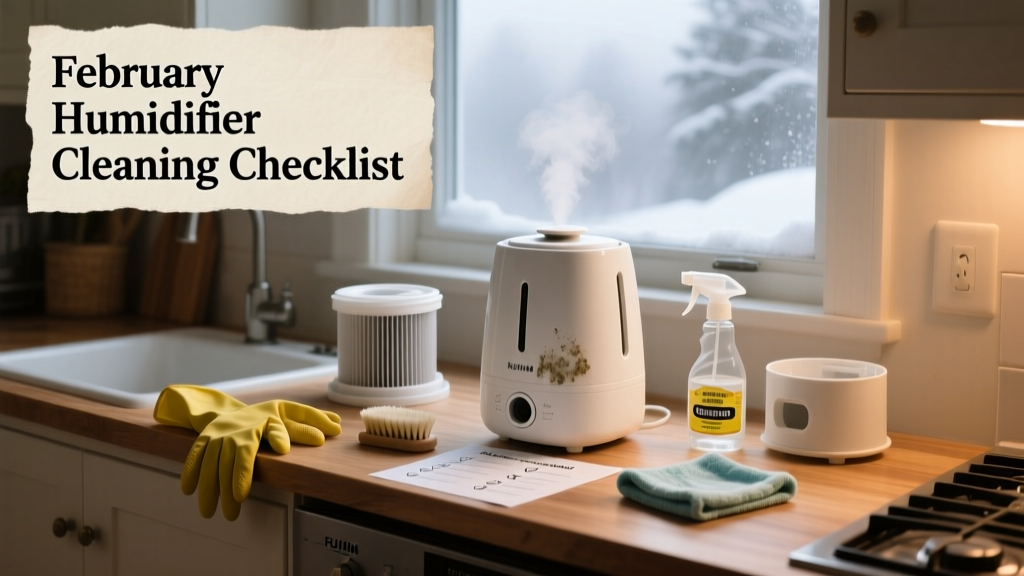 February Humidifier Cleaning: Seasonal Maintenance Checklist