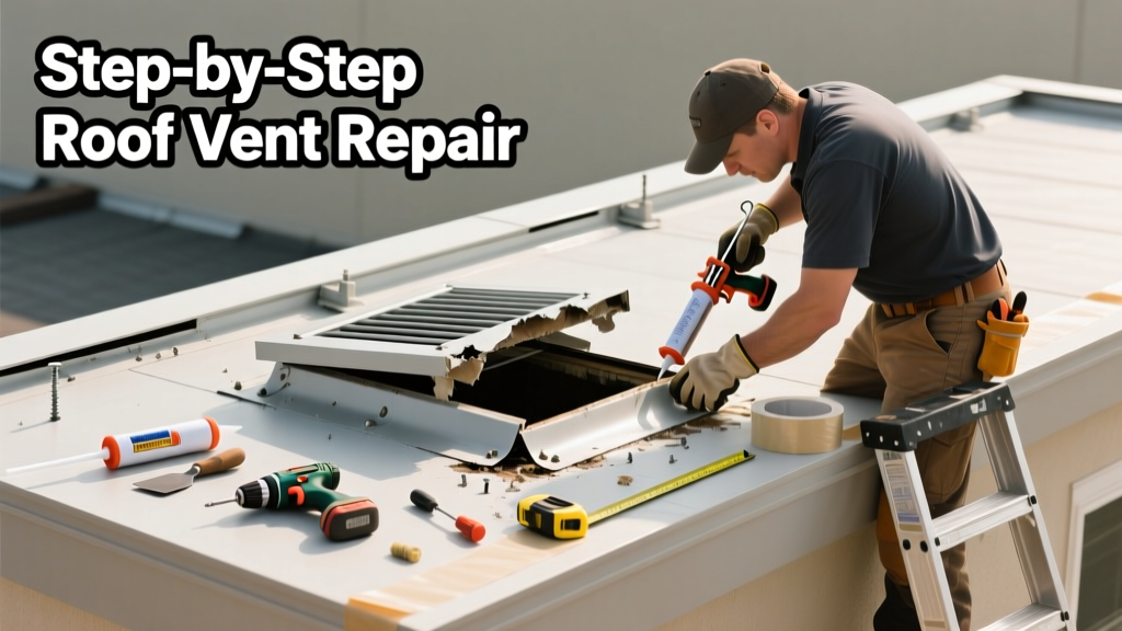 How to Fix a Leaking Roof Vent: Step-by-Step Repair