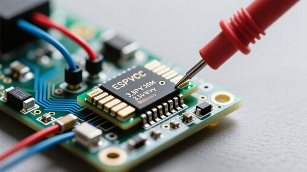 Why ESP32 3.3V vs 5V Breaks WebServer Connection on WROOM