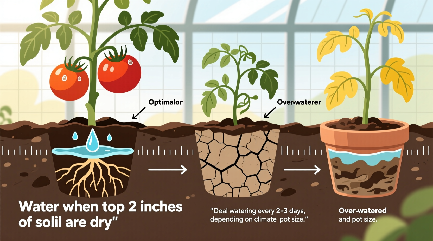 Tomato Plant Watering Guide: Exact Amounts & Timing