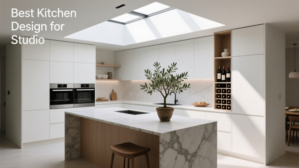 Best Kitchen Design for Studio Apartments: Smart, Stylish & Space-Saving Solutions