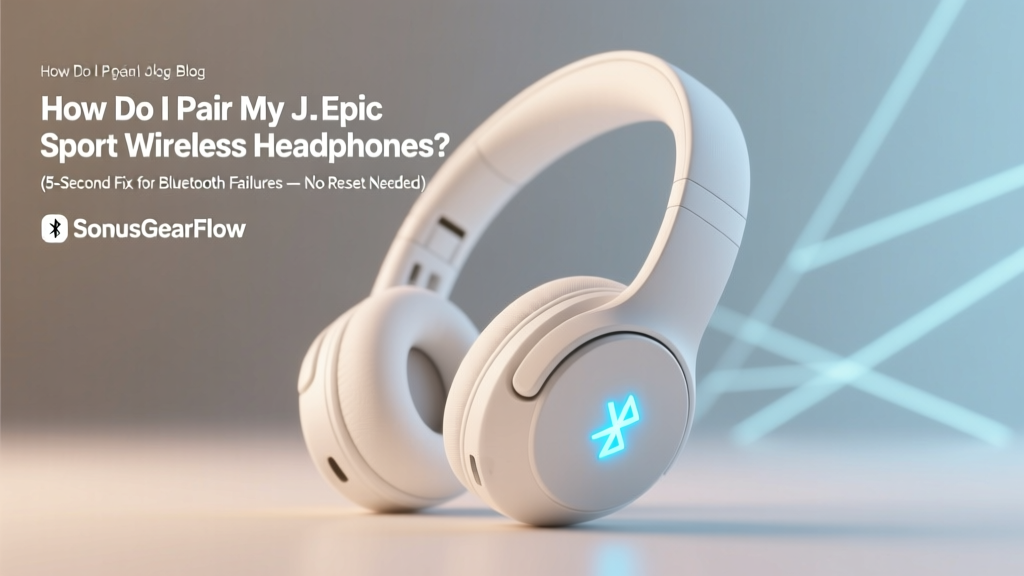 JLab Epic Sport Pairing Guide: Fix Bluetooth Fast