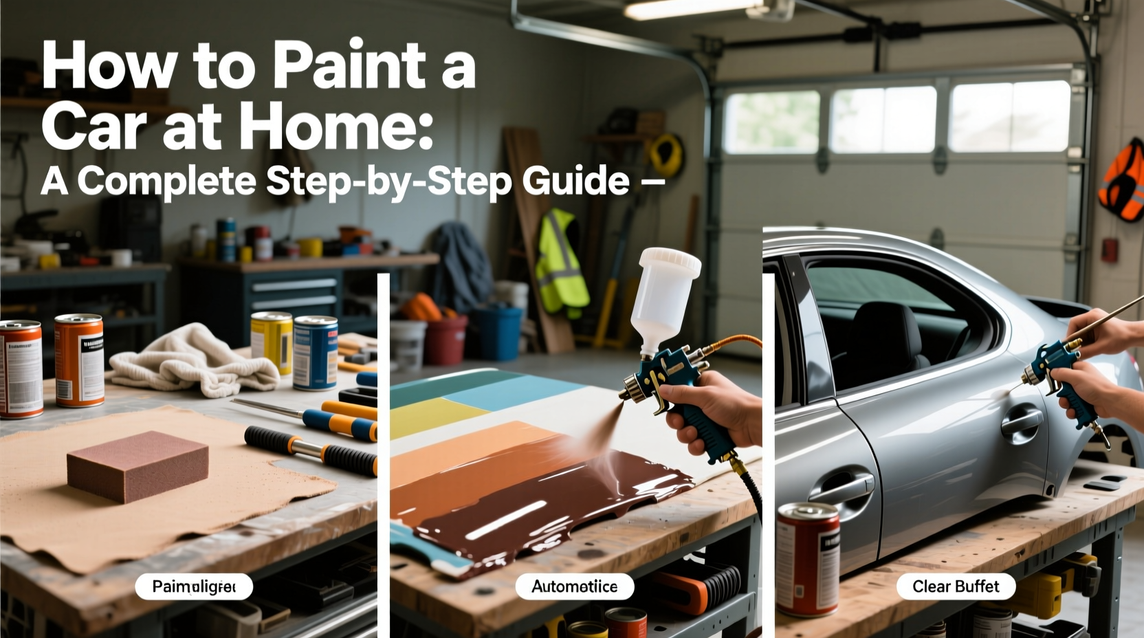 How to Paint a Car at Home: A Complete Step-by-Step Guide