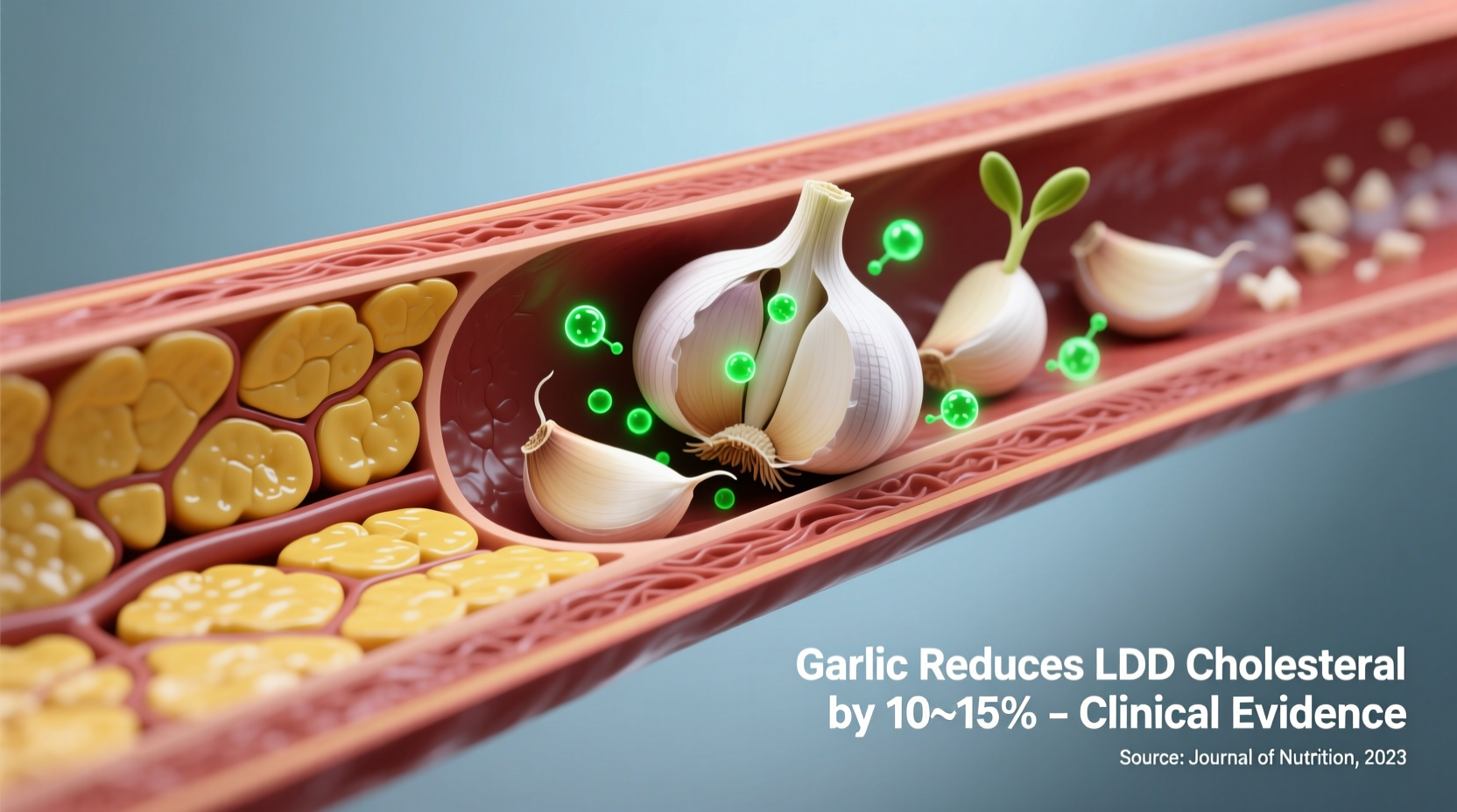 Garlic for Cholesterol: Evidence-Based Benefits and Limits