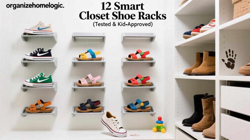 12 Smart Closet Shoe Racks (Tested & Kid-Approved)