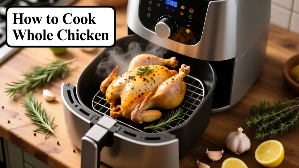 How to Cook Whole Chicken in a Big Boss Air Fryer