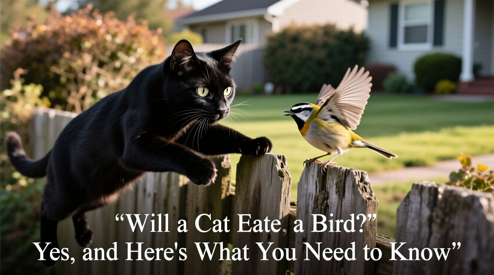will a cat eat a bird