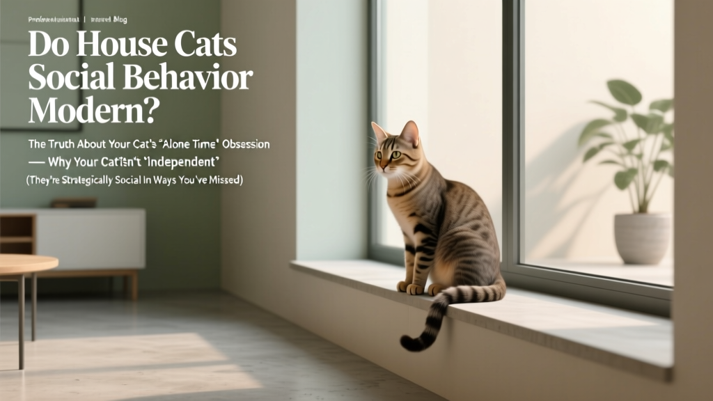 Do House Cats Social Behavior Modern? (2026)