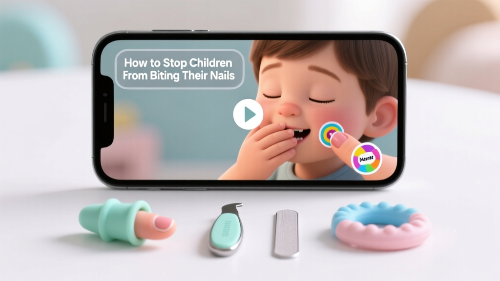 How To Stop Children From Biting Their Nails: Evidence-Based Strategies, Tools, and Video Guidance