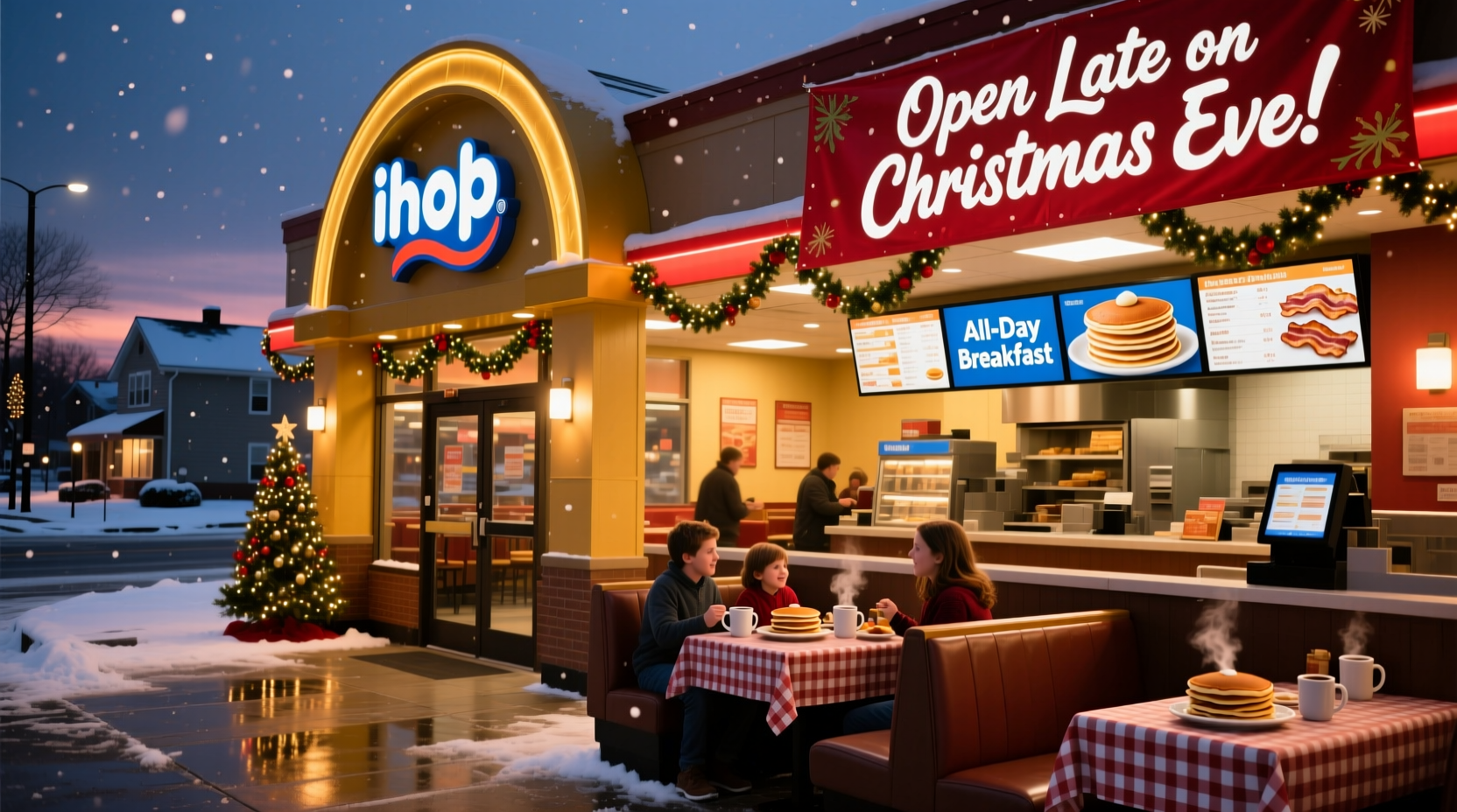 is ihop open on christmas eve