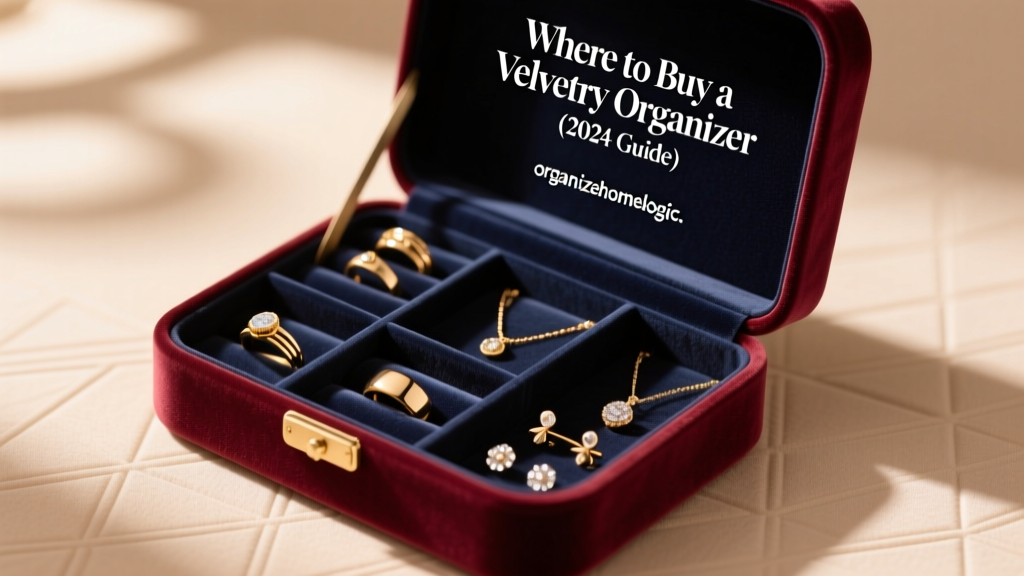 Where to Buy a Velvet Jewelry Organizer (2024 Guide)